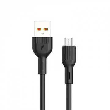 Кабель синхронізації SkyDolphin S03V USB - microUSB 1м Black (USB-000420)