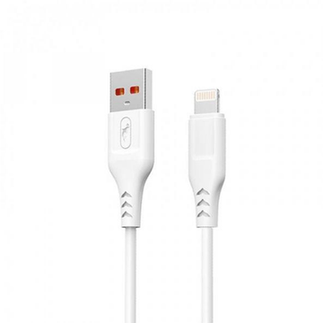 Кабель синхронизации SkyDolphin S61L USB - Lightning 1м White (USB-000443)