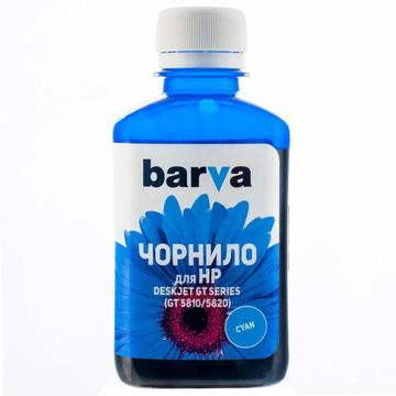 Чорнило Barva (GT52-524) HP GT52 GT5810/5820 Cyan 180 г