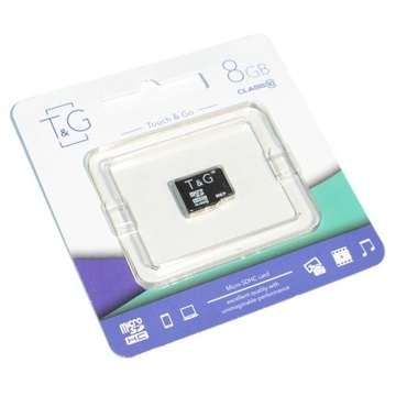 Карта пам'яті MicroSDHC 8GB Class 10 T&G (TG-8GBSDCL10-00)