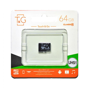 Карта памяти T&G 64GB microSDXC class 10 UHS-I (TG-64GBSDCL10-00)