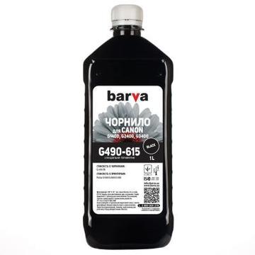 Чорнило Barva CANON GI-490 1l BLACK pigmented (G490-615)