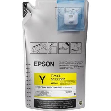 Чорнило Epson SC-F6000/7000 UltraChrome DS Yellow (1Lx6packs) (C13T741400)