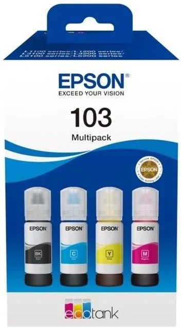 Чернило Epson 103 Multipack (CMYBk) (C13T00S64A)