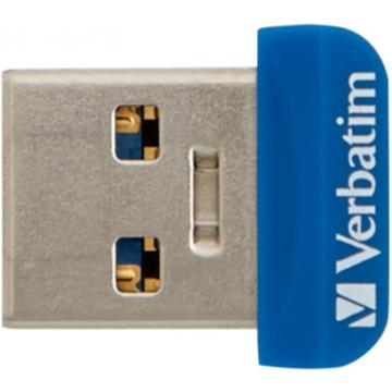 Флеш память USB Verbatim 16GB Store 'n' Stay NANO Blue USB 3.0 (98709)