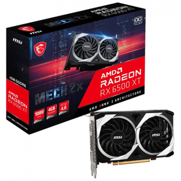 Видеокарта MSI AMD Radeon RX 6500 XT MECH 2X 4G OC