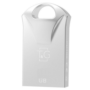 Флеш память USB T&G 16GB 106 Metal Series Silver (TG106-16G)