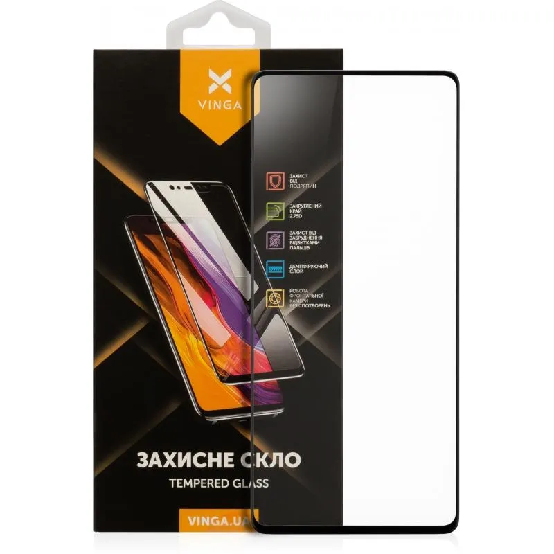 Захисне скло Vinga Samsung A72 (VGSA72)