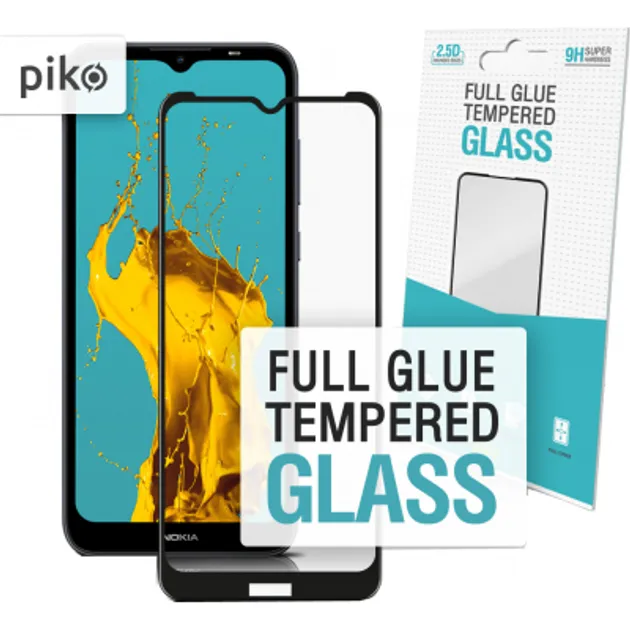 Защитное стекло Piko Full Glue Nokia C10/C20 (1283126512339)