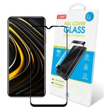 Защитное стекло и пленка  Global for Xiaomi Poco M3 Full Glue Black (1283126511028)
