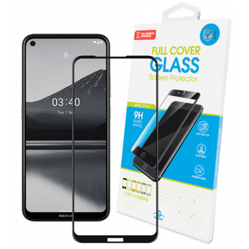 Защитное стекло и пленка  Global for Nokia 3.4 Full Glue Black (1283126511509)