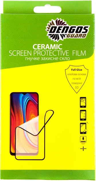 Захисне скло Dengos Matte Ceramic Film для Samsung Galaxy A32 (black) (TGCF-MATT-01)