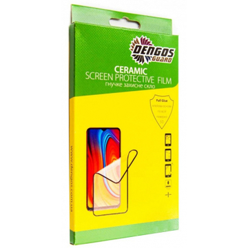 Захисне скло та плівка Dengos Full Glue Privacy для iPhone 13/13 Pro (black) (TGFGP-29)