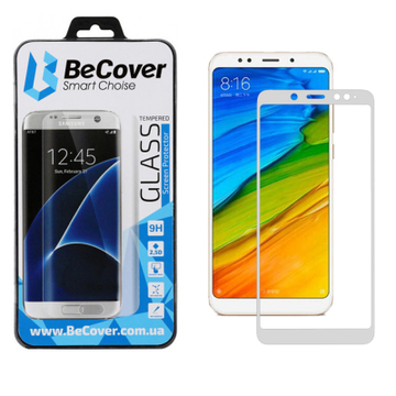 Защитное стекло и пленка  BeCover for Xiaomi Redmi Note 5 Pro White (702228)