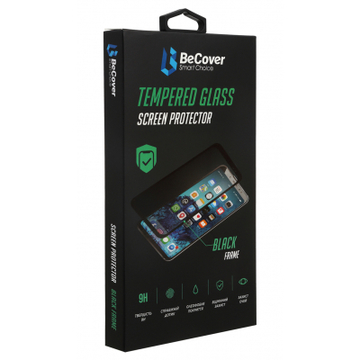 Захисне скло та плівка BeCover Xiaomi Poco M4 Pro 5G Black (707041)