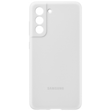 Чохол для смартфона Samsung Silicone Cover Galaxy S21 FE (G990) White (EF-PG990TWEGRU)