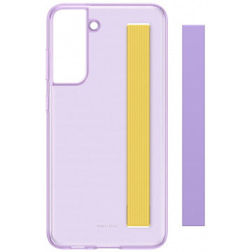 Чохол для смартфона Samsung Clear Strap Cover Galaxy S21 FE (G990) Lavender (EF-XG990CVEGRU)