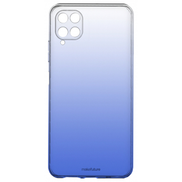 Чохол для смартфона MakeFuture A22 Gradient (Clear TPU) Blue (MCG-SA22BL)