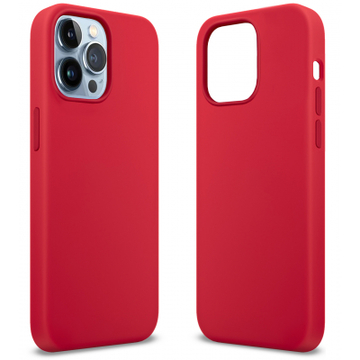 Чохол для смартфона MakeFuture Apple iPhone 13 Pro Max Premium Silicone Red (MCLP-AI13PMRD)