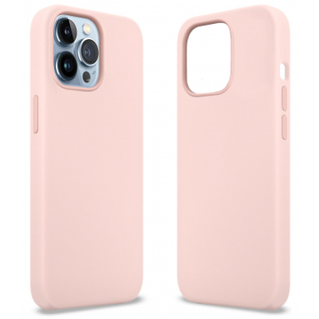 Чохол для смартфона MakeFuture Apple iPhone 13 Pro Max Premium Silicone Chalk Pink (MCLP-AI13PMCP)