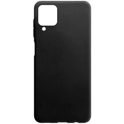 Чохол для смартфона Drobak Liquid Silicon Case for Samsung Galaxy M12 Black (707010)