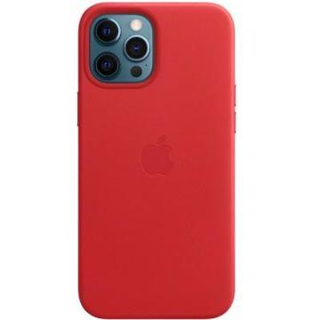 Чехол для смартфона Apple iPhone 12 Pro Max Leather Case with MagSafe - (PRODUCT)RED (MHKJ3ZE/A)