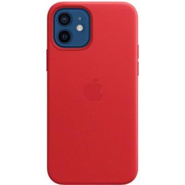 Чехол для смартфона Apple iPhone 12 | 12 Pro Leather Case with MagSafe - (PRODUCT)RED (MHKD3ZE/A)