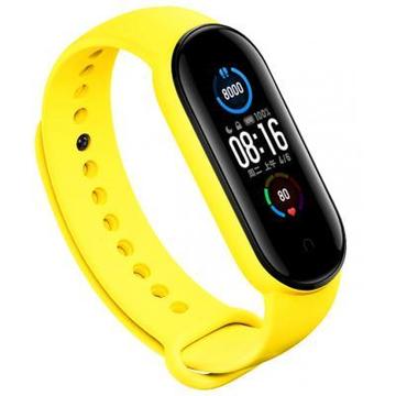 Ремешок для фитнес браслета BeCover for Xiaomi Mi Smart Band 5/Mi Smart Band 6 Yellow (705073)