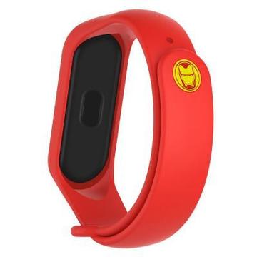 Ремінець для фітнес браслета Armorstandart Superhero Edition для Xiaomi Mi Band 5 Iron Man Red (ARM57109)