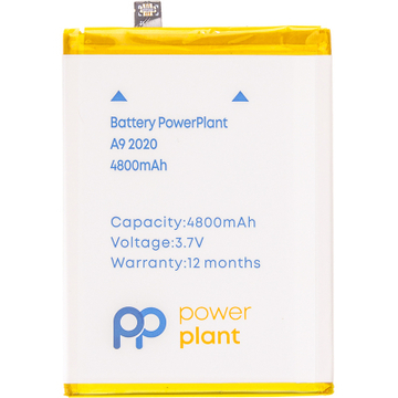 Акумулятор для мобільного телефону PowerPlant OPPO A9 2020 (BLP727) 4800mAh (SM130467)