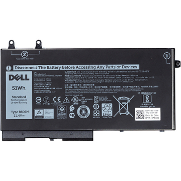 Аккумулятор для ноутбука PowerPlant Dell Latitude 5400 E5400 Series (R8D7N) 11.4V 4255mAh (NB441617)