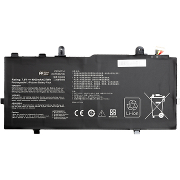 Акумулятор для ноутбука Asus VivoBook Flip 14 TP401MA (C21N1714) 7.6V 4900mAh PowerPlant (NB431427)