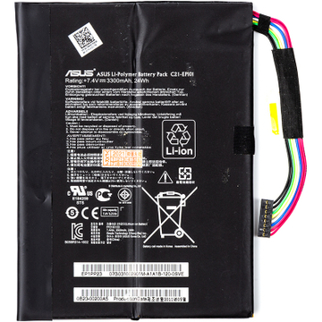 Акумулятор для ноутбука Asus Eee Pad Transformer TR101 (C21-EP101) 7.4V 3300mAh (NB431137)