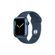 Смарт-годинник Apple Watch Series 7 GPS 41mm Blue Aluminum Case with Blue Sport Band (MKN13UL/A)