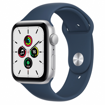 Смарт-годинник Apple Watch SE GPS, 40mm Silver Aluminium Case (MKNY3UL/A)