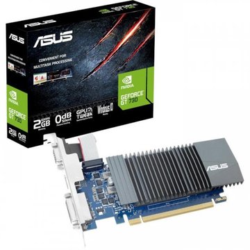 Видеокарта Asus GeForce GT 730 2Gb GDDR5 (GT730-SL-2GD5-BRK-E)