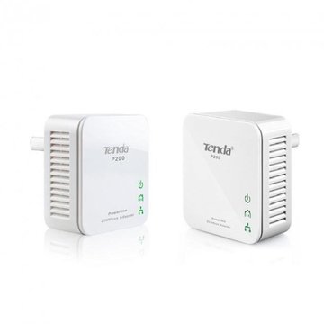 Wi-Fi адаптер Powerline TENDA P200 200Mbit (2шт в уп) 1xFE