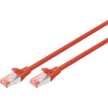 Патч-корд DIGITUS CAT 6a S-FTP 1м AWG 26/7 Red