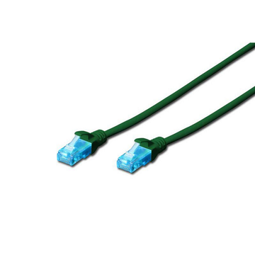 Патч-корд DIGITUS CAT 5e UTP 10м AWG 26/7 CCA PVC  Green