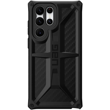 Чохол-накладка UAG for Samsung Galaxy S22 Ultra Monarch Carbon Fiber