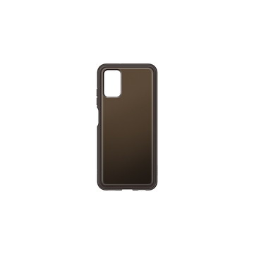 Чехол-накладка Samsung Soft Clear Cover for Samsung Galaxy A03s SM-A037 Black (EF-QA037TBEGRU)