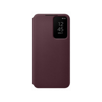 Чохол-книжка Samsung Smart Clear View Cover for Galaxy S22 (S901) Burgundy