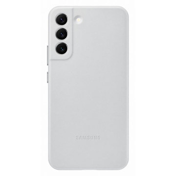 Чохол-накладка Samsung Leather Cover for Galaxy S22+ (S906) Light Gray