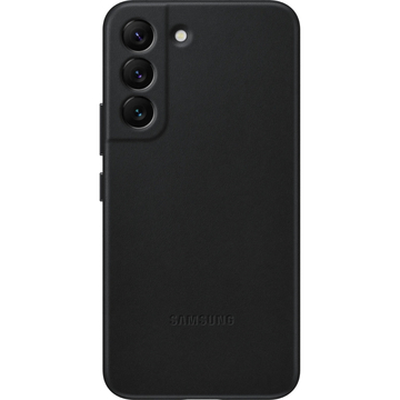 Чохол-накладка Samsung Leather Cover Galaxy S22 Black (EF-VS901LBEGRU)