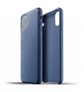 Чохол-накладка MUJJO for Apple iPhone 11 Pro Max Full Leather Monaco Blue