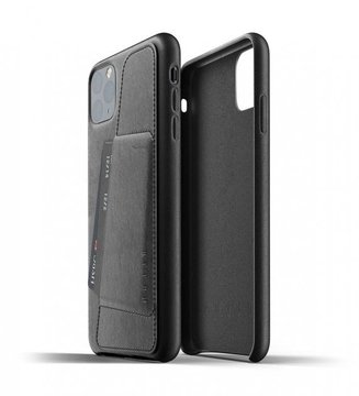Чехол-накладка MUJJO for Apple iPhone 11 Pro Max Full Leather Wallet Black