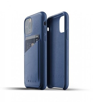 Чехол-накладка MUJJO for Apple iPhone 11 Pro Full Leather Wallet Monaco Blue