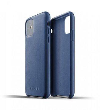 Чохол-накладка MUJJO for Apple iPhone 11 Full Leather Monaco Blue