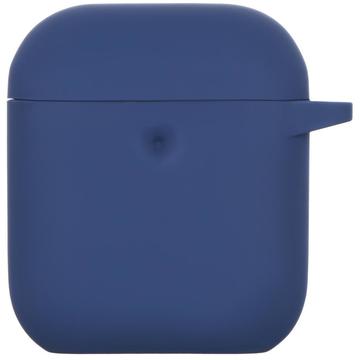 Чехол 2Е for Apple AirPods Pure Color Silicone Imprint (3.0mm) Navy