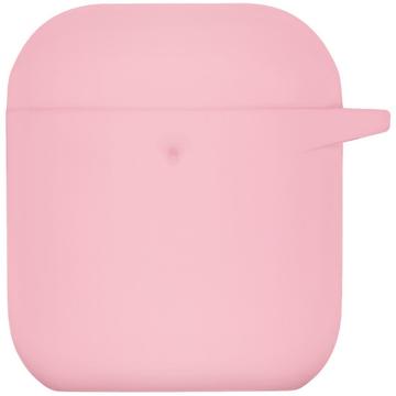 Чехол 2Е for Apple AirPods Pure Color Silicone Imprint (3.0mm) Light pink
